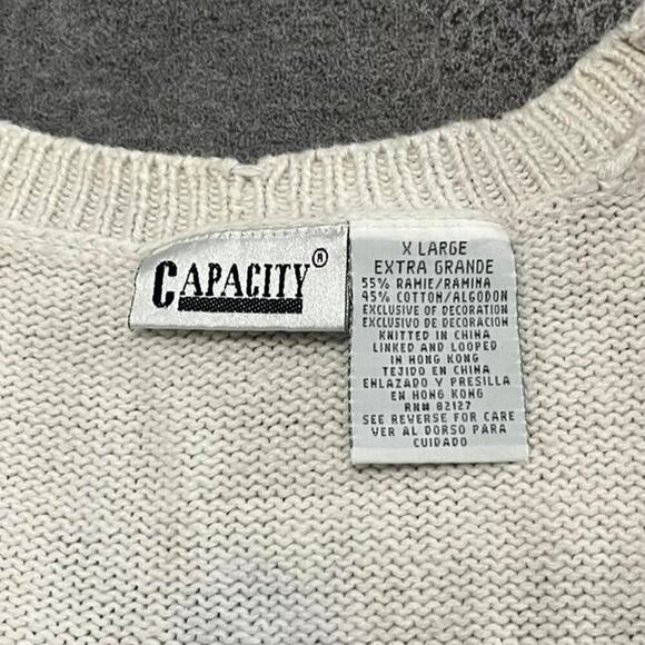 Candid Women's Leaf Pattern Cardigan Sweater - Multicolor - Picture 5 of 6